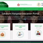 haryana education portal