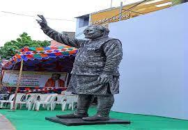 pm modi statue in anhdarpradesh
