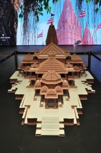 Beautiful India Pavilion at the Expo 2020 Dubai.