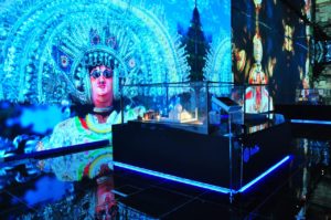 Beautiful India Pavilion at the Expo 2020 Dubai.