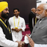 bhagwant mann with modi