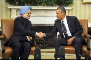 dr manmohan singh and obama