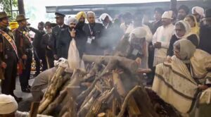 manmohan cremation