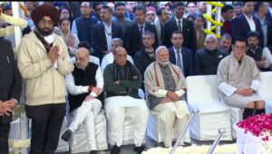 modi at cremation