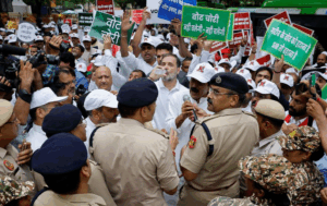 rahul gandhi protest