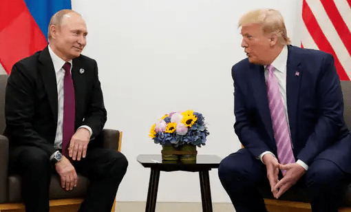 trump with putin