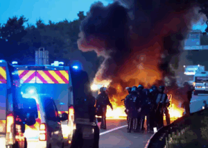 france violence