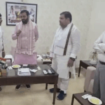 athawale with cm saini