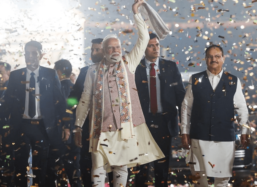 pm modi nadda celebrations